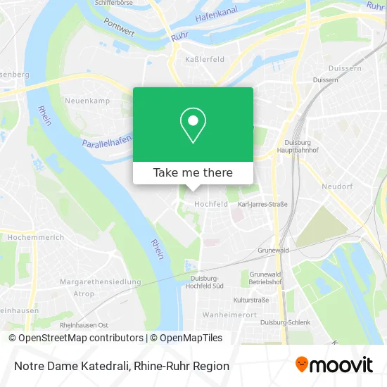 Notre Dame Katedrali map