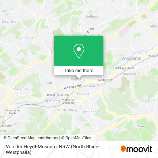 Von der Heydt-Museum map