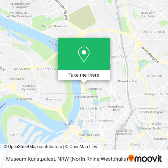 Museum Kunstpalast map