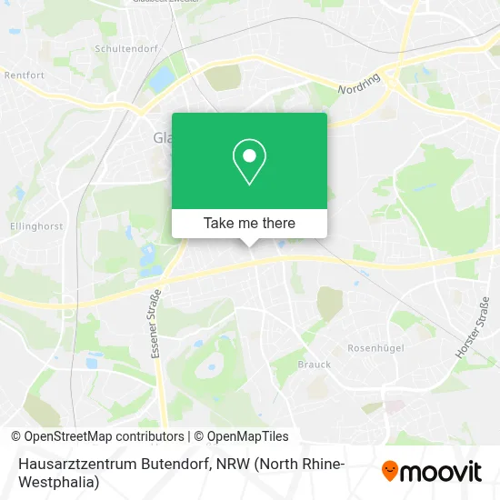 Hausarztzentrum Butendorf map