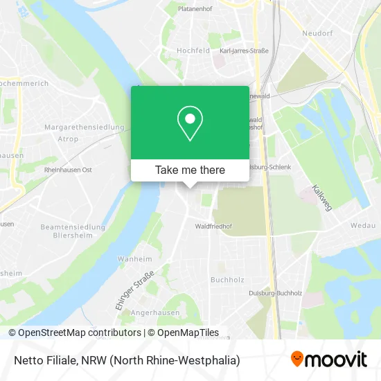 Карта Netto Filiale