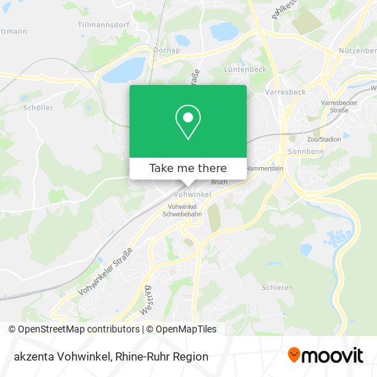 akzenta Vohwinkel map