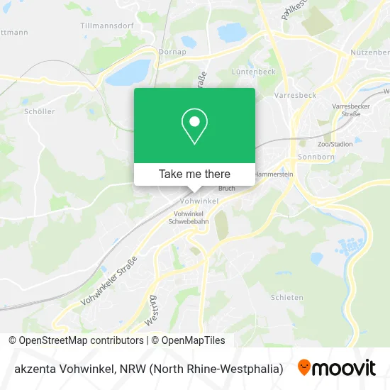 akzenta Vohwinkel map