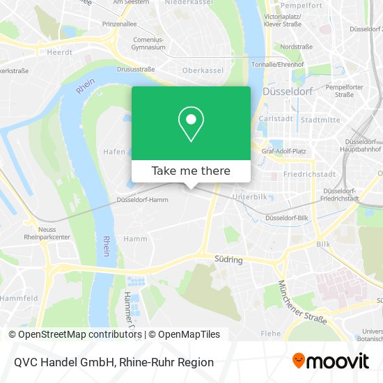 QVC Handel GmbH map