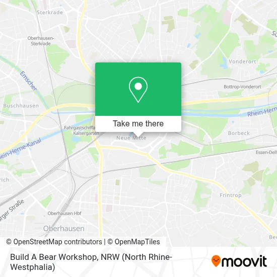 Build A Bear Workshop map