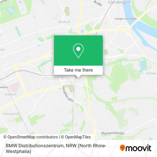 BMW Distributionszentrum map