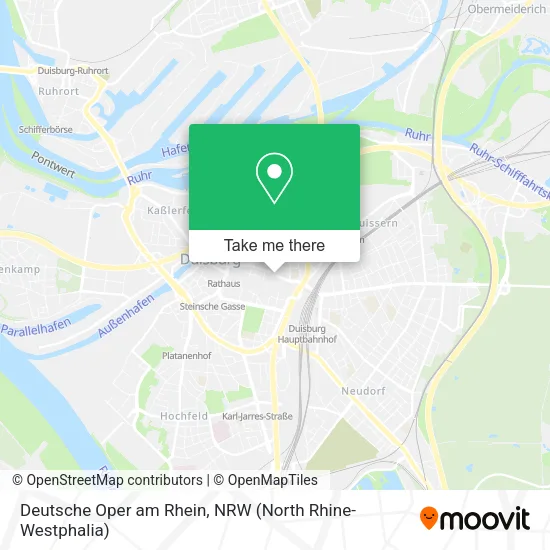 Карта Deutsche Oper am Rhein