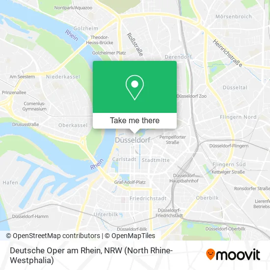 Карта Deutsche Oper am Rhein