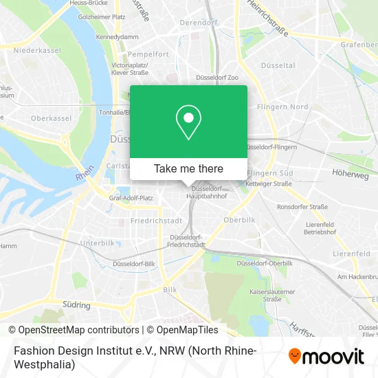 Карта Fashion Design Institut e.V.
