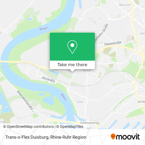 Карта Trans-o-Flex Duisburg