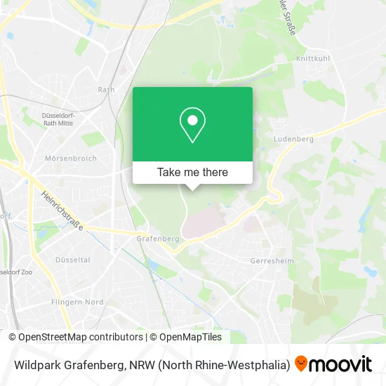 Карта Wildpark Grafenberg