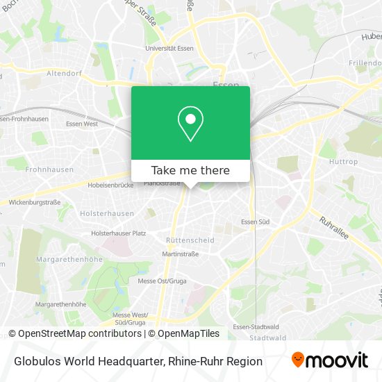 Карта Globulos World Headquarter
