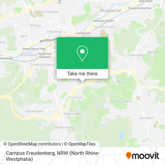 Карта Campus Freudenberg