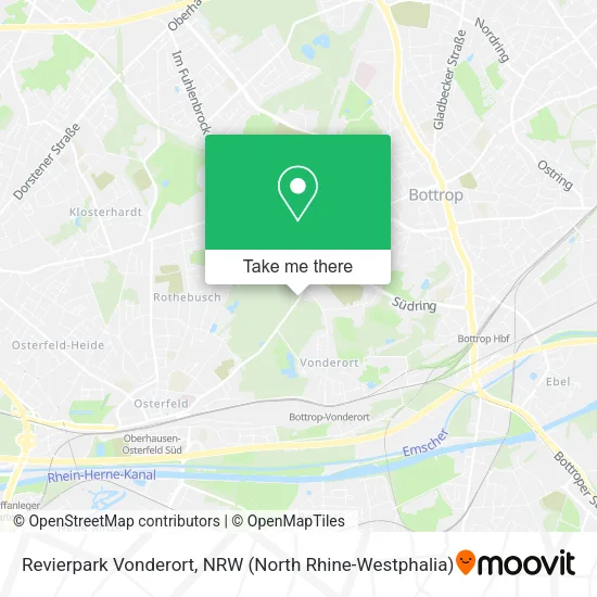 Карта Revierpark Vonderort