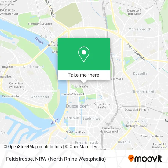 Карта Feldstrasse