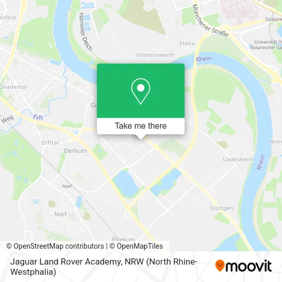 Карта Jaguar Land Rover Academy