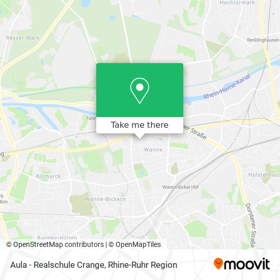 Aula - Realschule Crange map