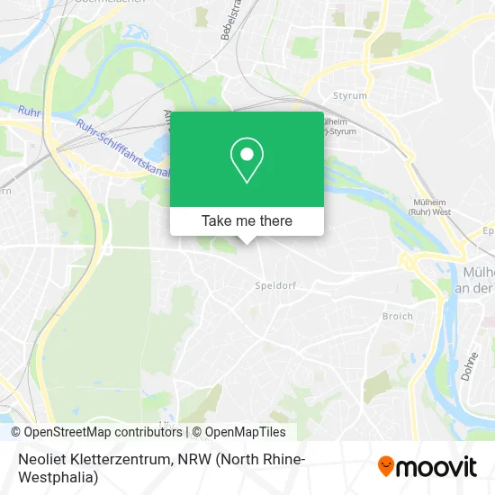 Neoliet Kletterzentrum map