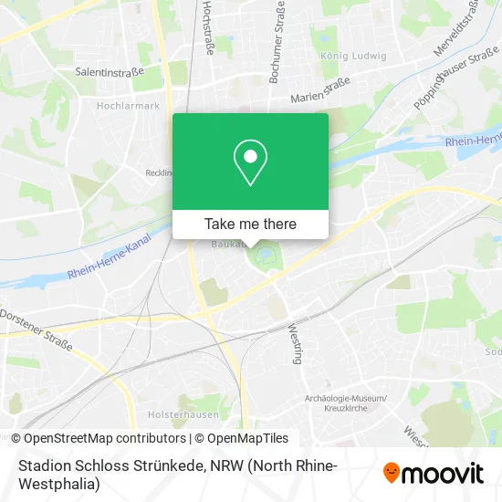 Карта Stadion Schloss Strünkede