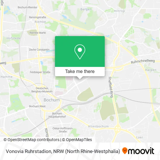 Vonovia Ruhrstadion map