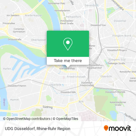 Карта UDG Düsseldorf