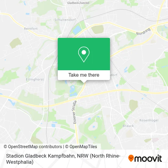 Stadion Gladbeck Kampfbahn map
