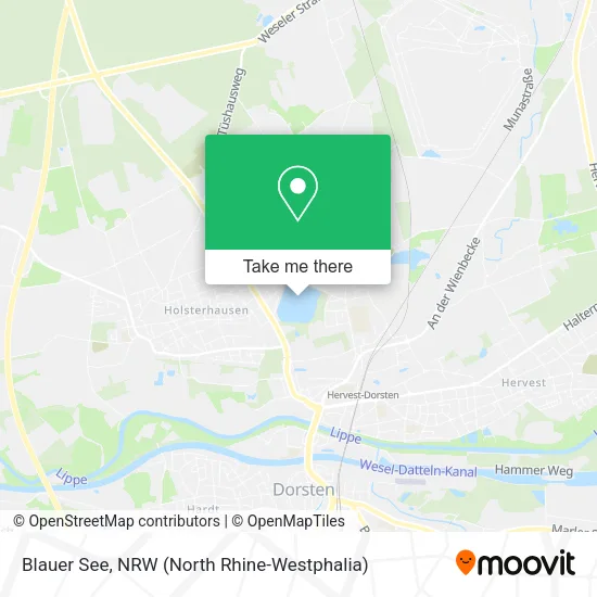 Карта Blauer See