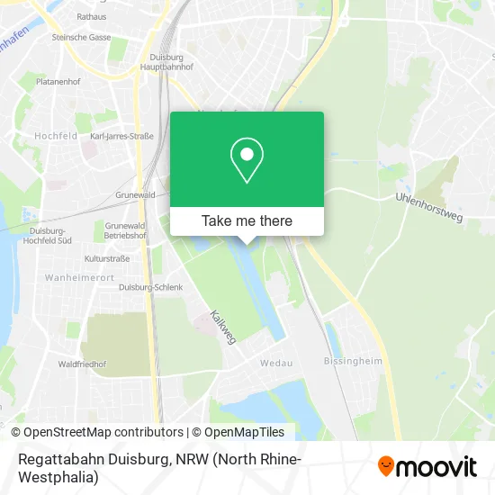 Карта Regattabahn Duisburg