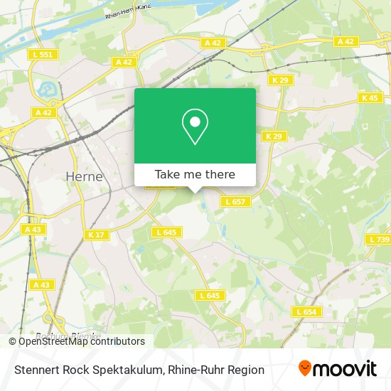 Stennert Rock Spektakulum map
