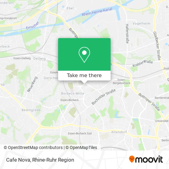 Карта Cafe Nova