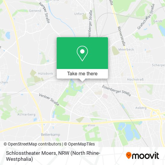 Schlosstheater Moers map