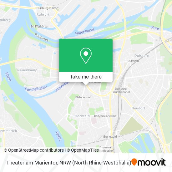 Theater am Marientor map