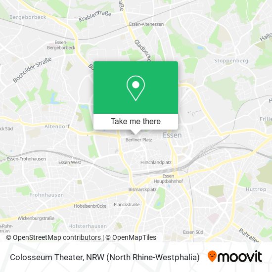 Colosseum Theater map