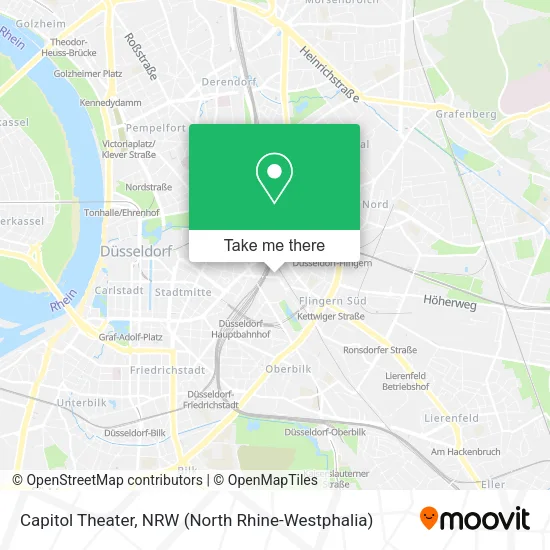 Карта Capitol Theater