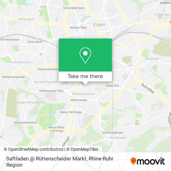 Saftladen @ Rüttenscheider Markt map