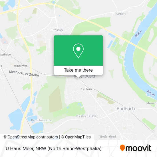 Карта U Haus Meer