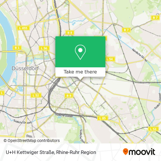 U+H Kettwiger Straße map