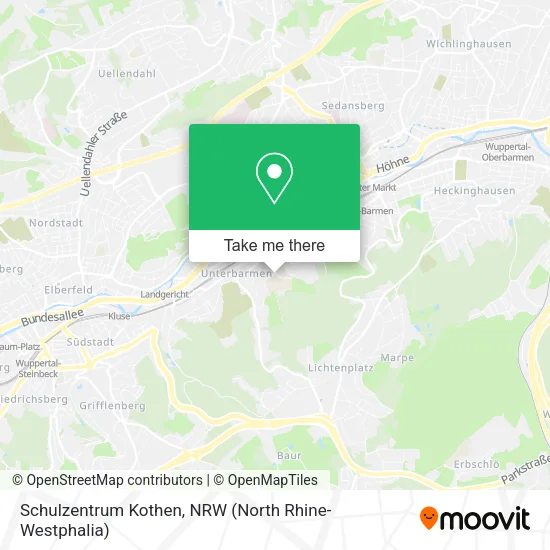 Карта Schulzentrum Kothen