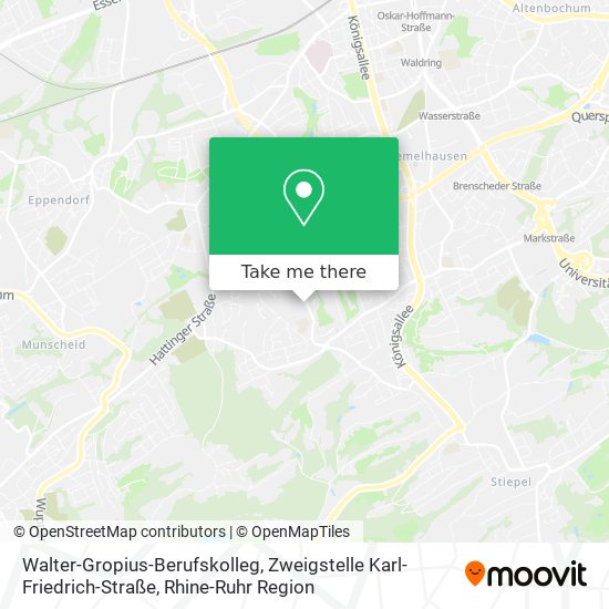 Walter-Gropius-Berufskolleg, Zweigstelle Karl-Friedrich-Straße map