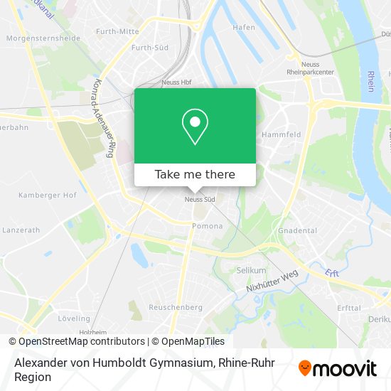 Alexander von Humboldt Gymnasium map