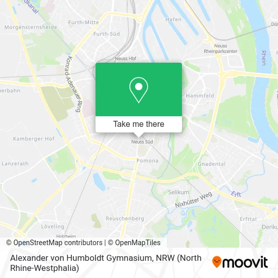 Карта Alexander von Humboldt Gymnasium