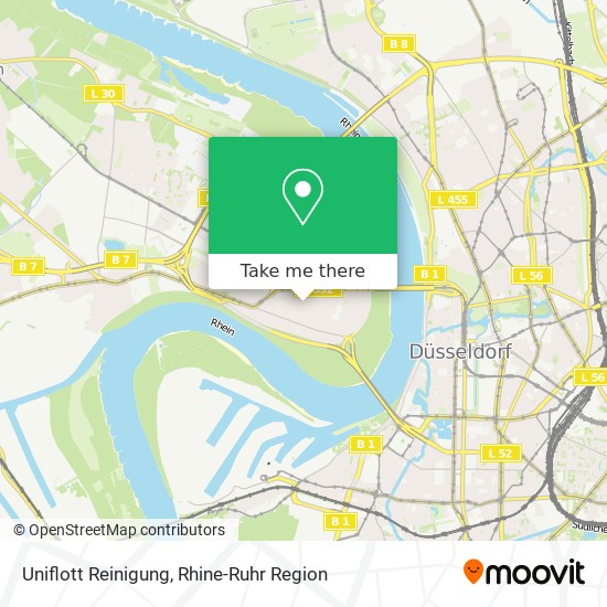 Uniflott Reinigung map