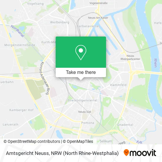 Карта Amtsgericht Neuss