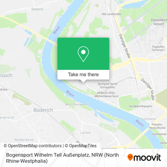Карта Bogensport Wilhelm Tell Außenplatz