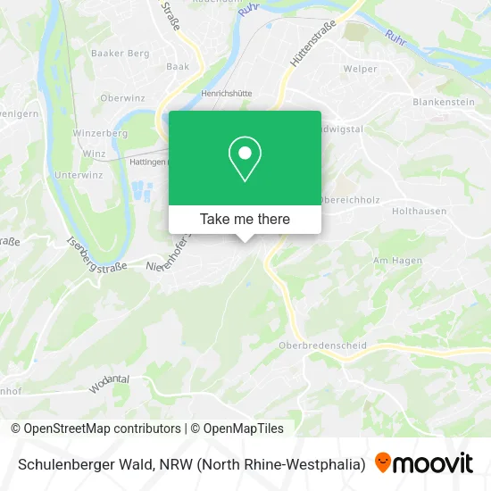 Карта Schulenberger Wald