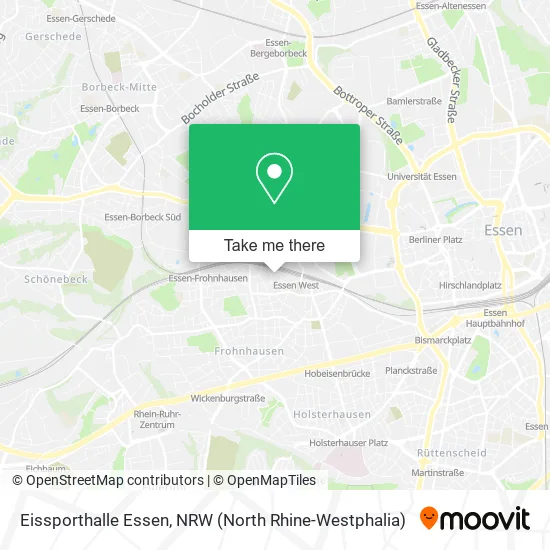 Карта Eissporthalle Essen