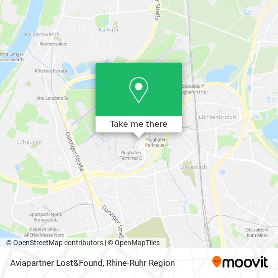 Aviapartner Lost&Found map