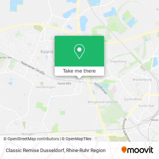 Classic Remise Dusseldorf map