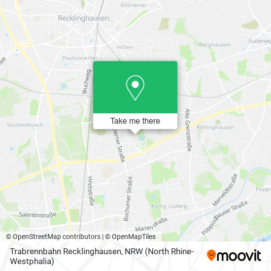 Карта Trabrennbahn Recklinghausen