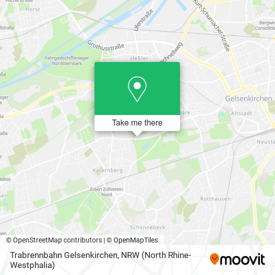Trabrennbahn Gelsenkirchen map